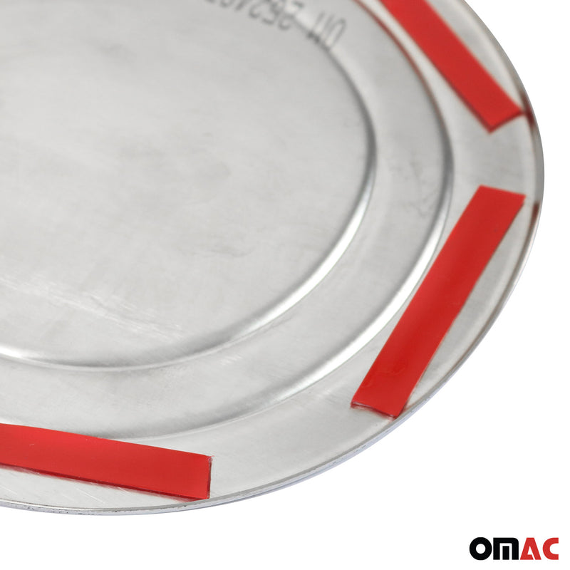 Tankdeckel Blende Tankverschluss für Fiat Fiorino Qubo 2008-2022 Edelstahl Chrom