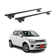 Dachträger Grundtäger für Suzuki Ignis 2016-2026 90kg Aluminium Schwarz ABE