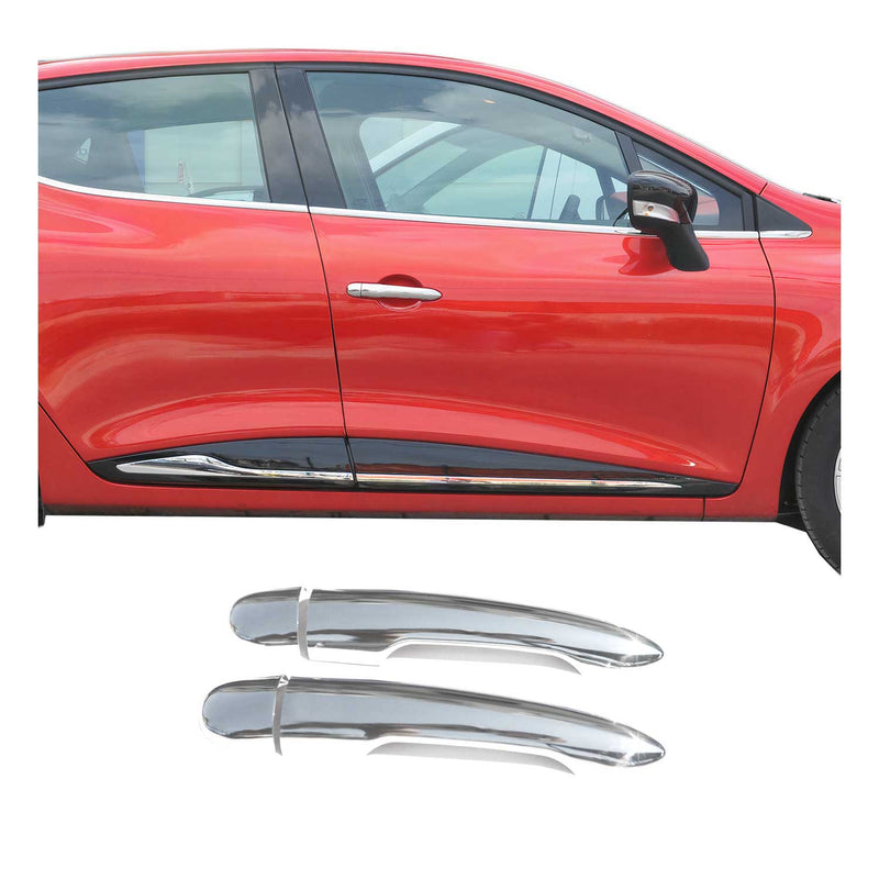 Türgriffkappen Blenden für Renault Laguna 2007-2015 Chrom Edelstahl 2-Tür 4 tlg