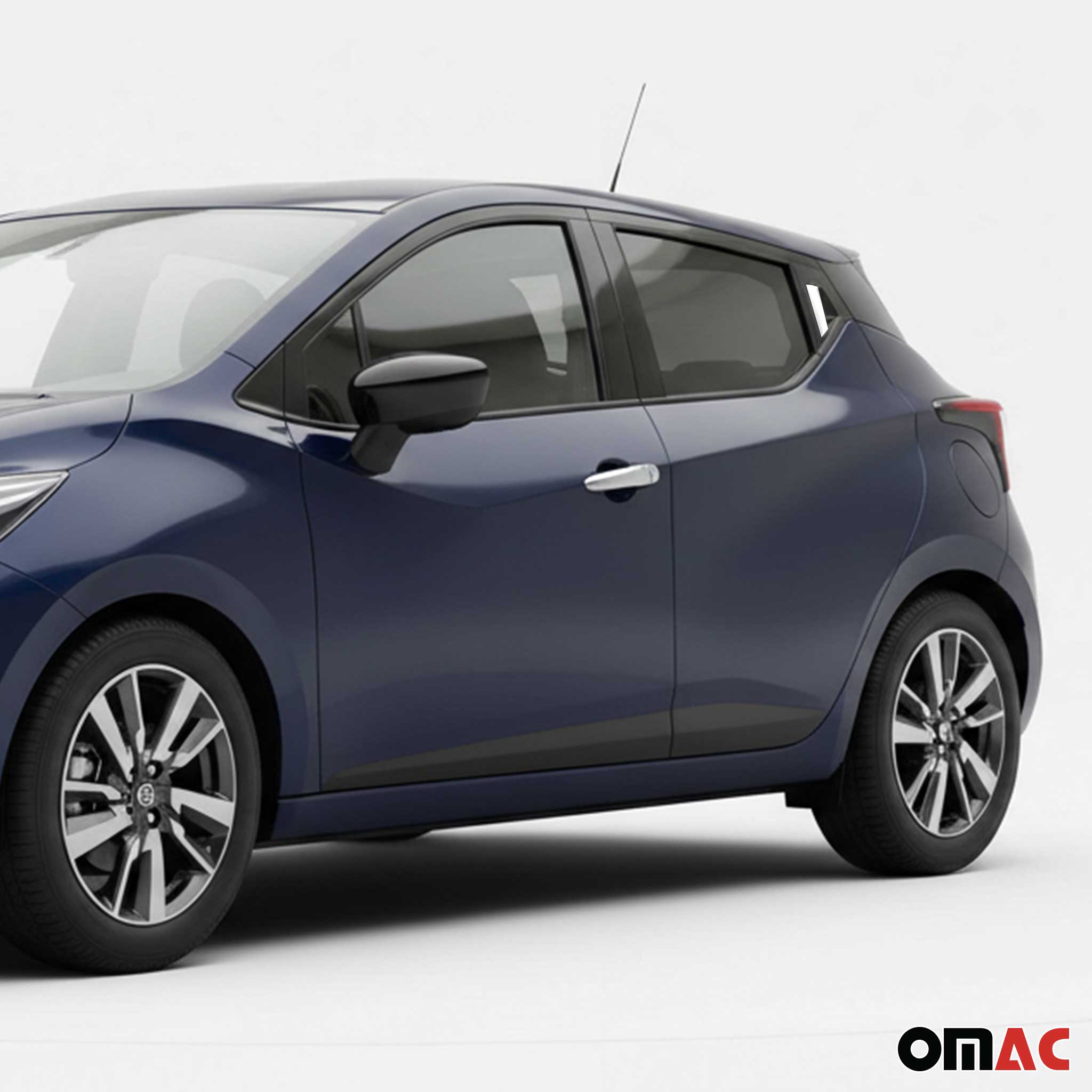 Chrom Türgriff Blende für Nissan Micra 2017-2020 4-Tür Edelstahl 6tlg