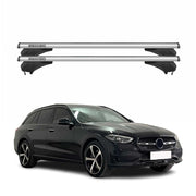Menabo Dachträger für Mercedes C Klasse Kombi S206 2021-2026 Aluminium Silber 2x