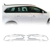 Fensterleisten Zierleisten für Opel Astra J Kombi 2010-2015 Edelstahl Chrom 12x