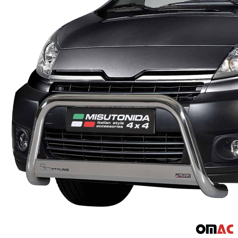 Frontbügel Frontschutzbügel für Toyota Proace 2016-2019 ø63mm Silber Schutz