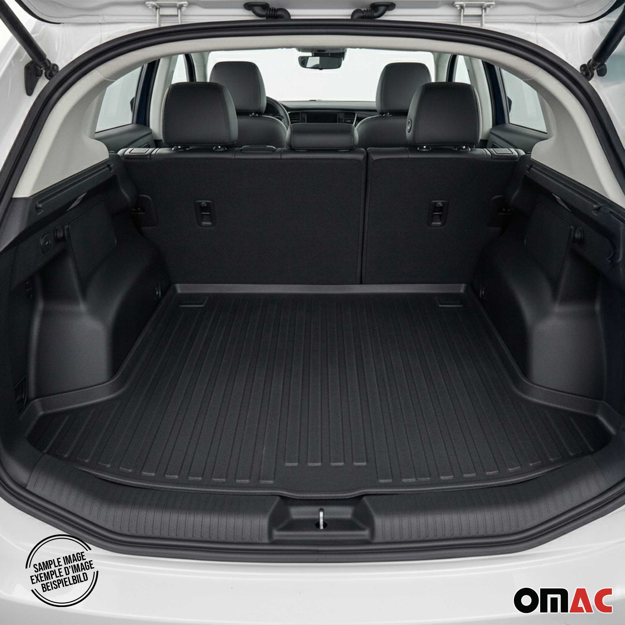 Kofferraumwanne Laderaumwanne für Opel Combo 2001-2011 Gummi TPE Schwarz