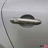 Türgriff Blende Türgriffkappen für Renault Clio 2012-2019 2-Tür Edelstahl 4x