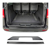 Chrom Satz Ladekantenschutz & Stoßstange für Mercedes Vito W447 2014-26 Dunkel
