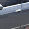 Türgriff Blende Türgriffkappen für Fiat Punto Evo 2008-2012 Edelstahl Silber 8x