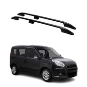 Dachreling Dachgepäckträger für Opel Combo D Fiat Doblo 2010-2021 Kurzer Schwarz
