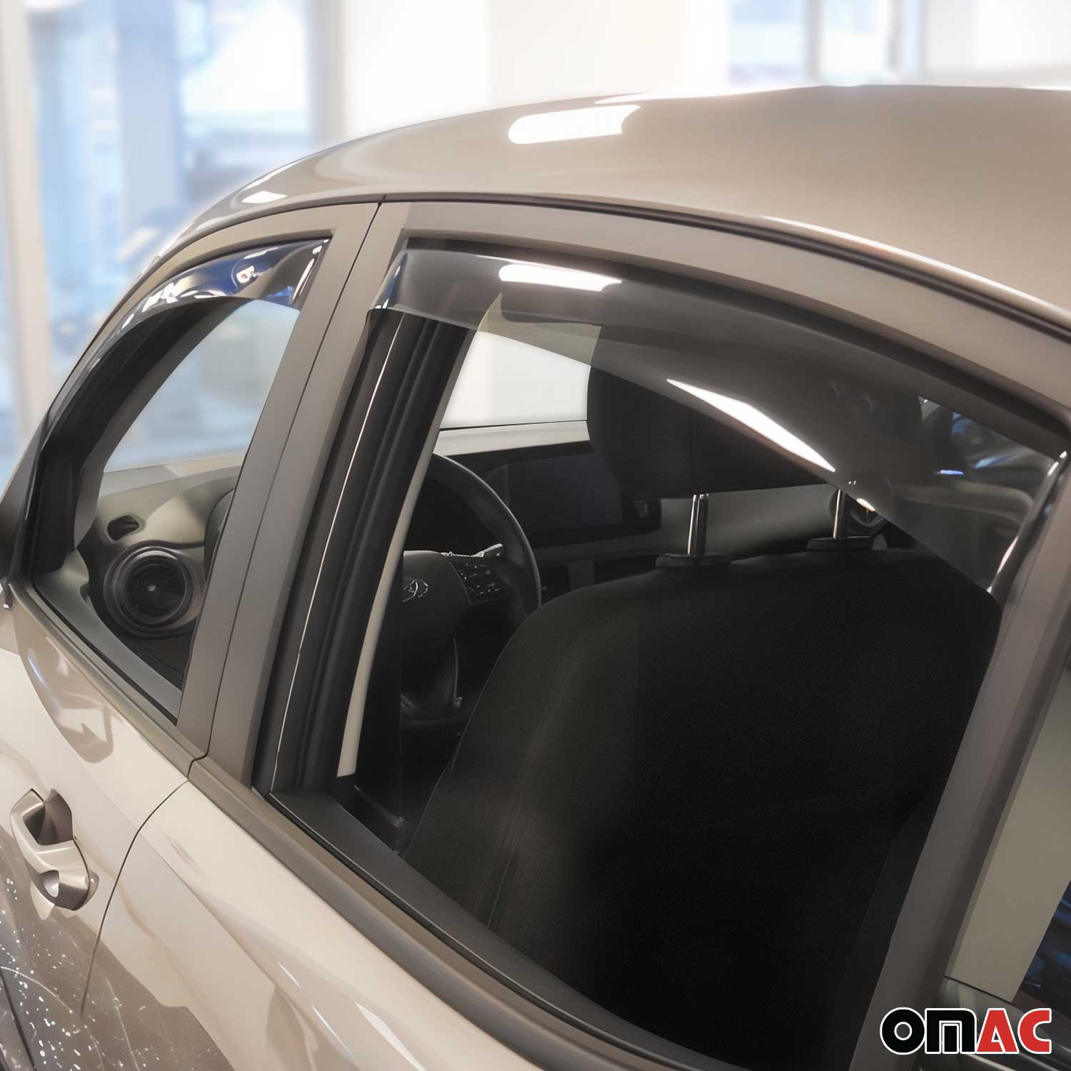 Windabweiser Regenabweiser für Hyundai i10 2020-2025 Dunkel Acryl 4tlg