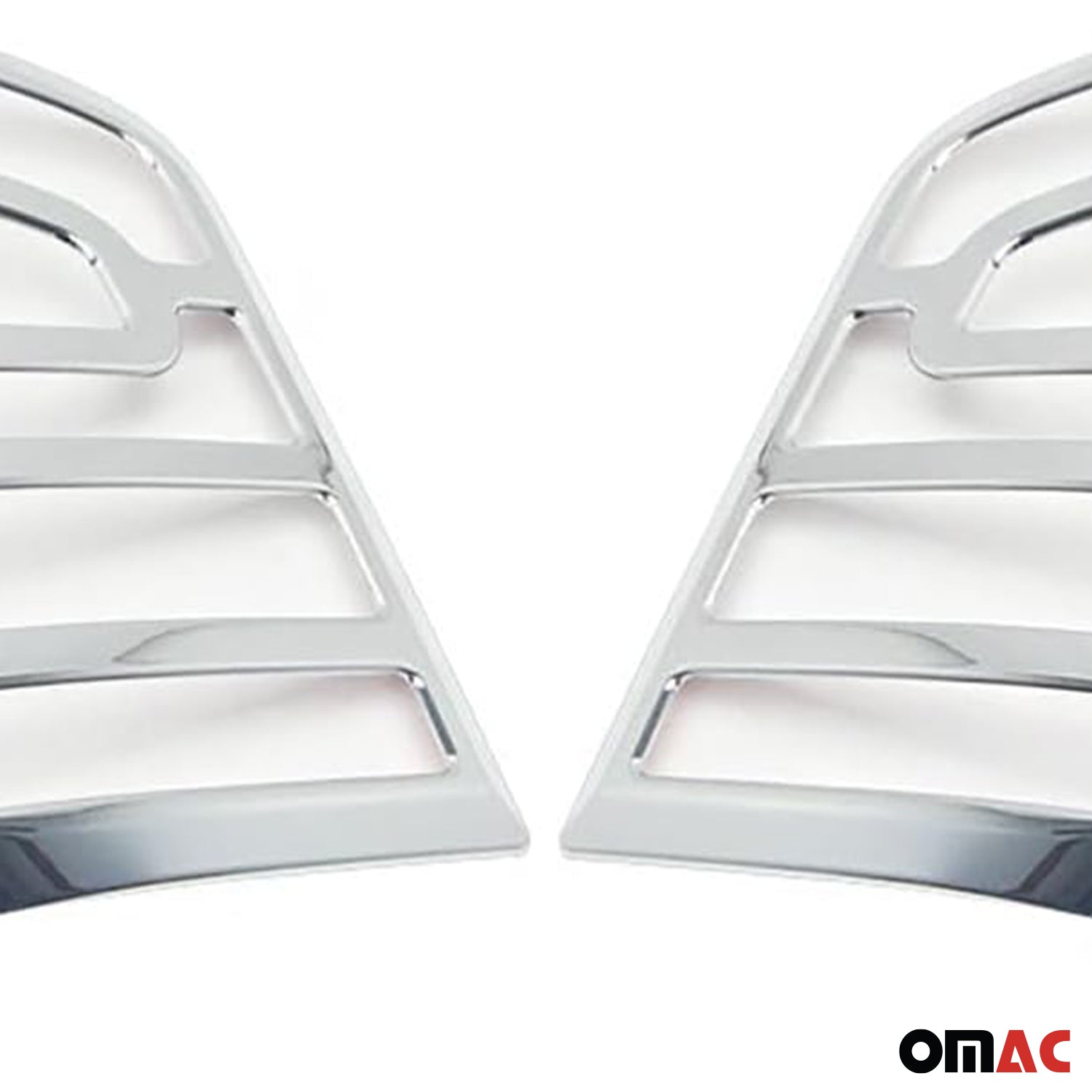 Rücklicht Leisten Heckleuchte für VW Transporter T5 2010-2015 Chrom ABS 2tlg