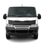 Haubenbra Steinschlagschutz für Citroen Jumper 2 Facelift 2002-2006 Schwarz Halb