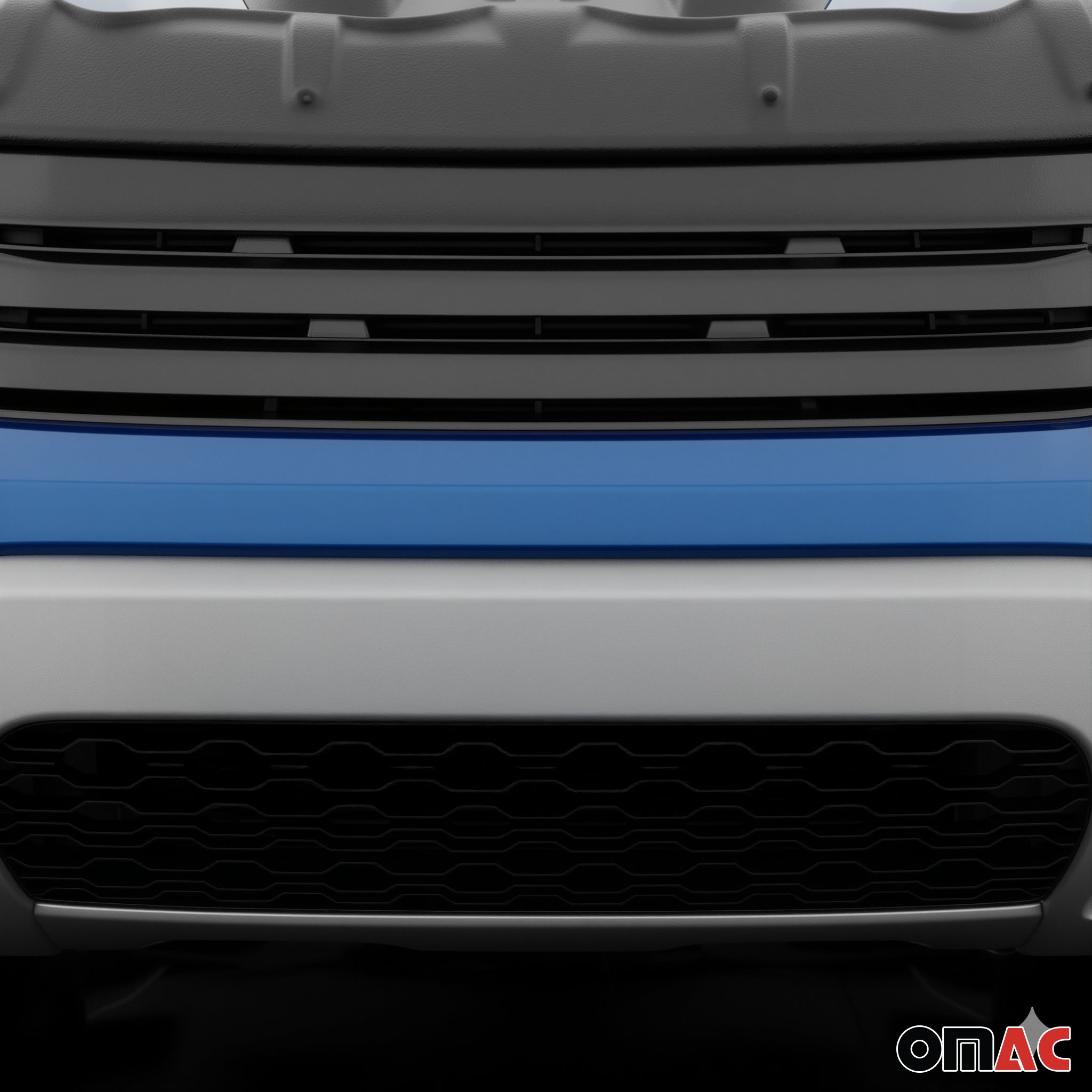 Kühlergrill Leisten Grillleisten für Dacia Duster mk2 2018-2024 ABS Schwarz