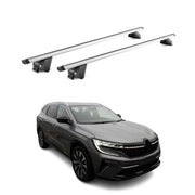 Dachträger Grundtäger für Renault Espace 2023-2026 100kg Alu Silber 2tlg ABE