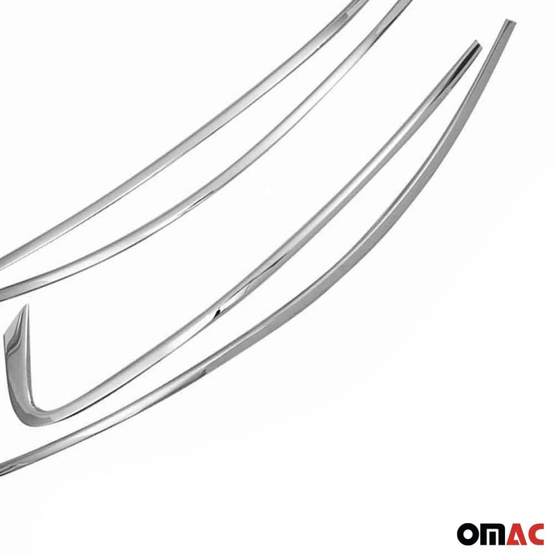 Window strips decorative strips for Ford Focus 2018-2021 top stainless steel chrome 4 pieces
