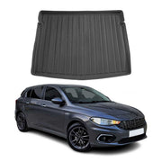 Kofferraumwanne Laderaumwanne für Fiat Tipo 2015-2026 Schrägheck Gummi TPE