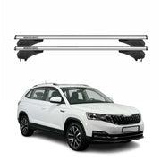 Menabo Dachträger Grundtäger für Skoda Kamiq 2019-2026 Aluminium Silber 2 tlg