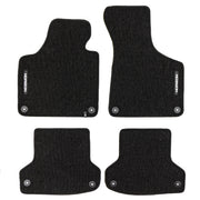 Velours Fußmatten für Audi A3 Sportback 8P 2003-2013 Autoteppich Schwarz 4 tlg