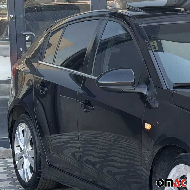 Fensterleisten Zierleisten für Chevrolet Cruze Schrägheck ab 2011 Edelstahl 6tlg