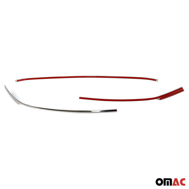 Grillleisten Stoßstangen für VW Passat 2019-2025 Edelstahl Chrom 3tlg