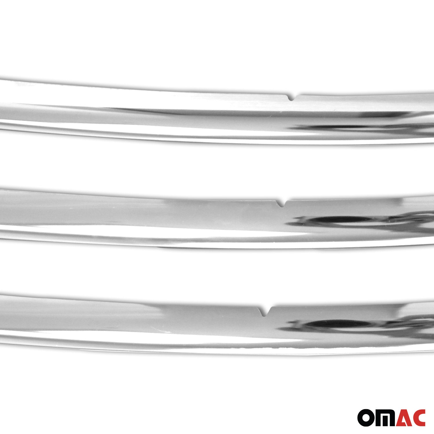 Kühlergrill Leisten Grillleisten für Hyundai i30 2012-2017 Edelstahl Chrom 4tlg