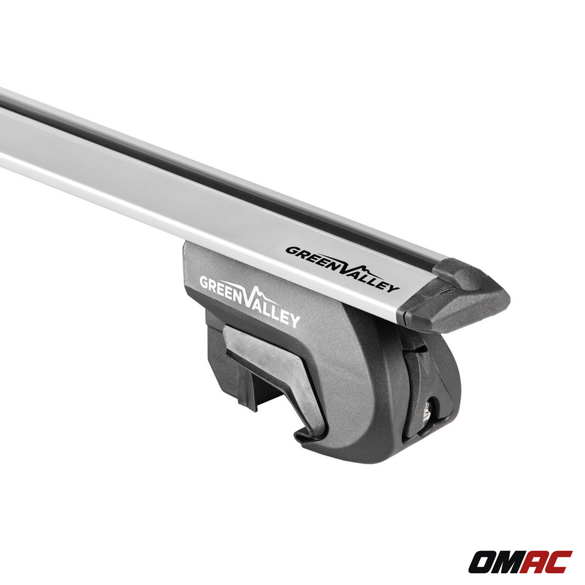 Dachträger für Land Rover Freelander I 1998-2006 Aluminium Grau 2 Stück