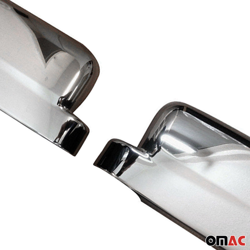 Spiegelkappen Spiegelabdeckung für Ford Connect 2009-2014 Chrom ABS Silber 2tlg