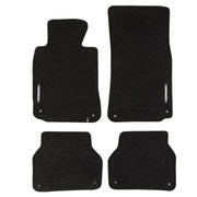 Velours Fußmatten für BMW 5er E39 1995-2004 Autoteppich Automatten Schwarz 4 tlg