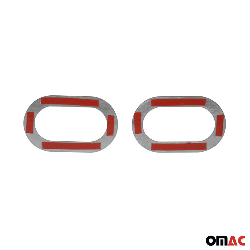 Blinkerrahmen Signalblende Blinker für Dacia Duster 2010-2018 Edelstahl 2x