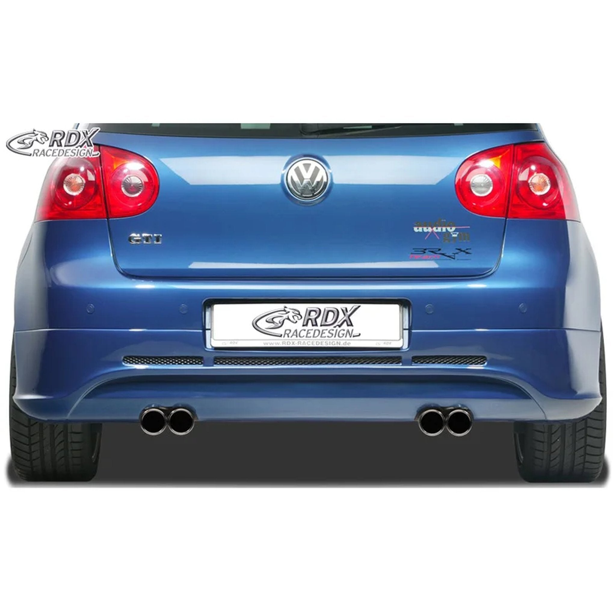 RDX Heckschürzenansatz für VW Golf V Schrägheck 2003-08 Auspuff Links/Rechts