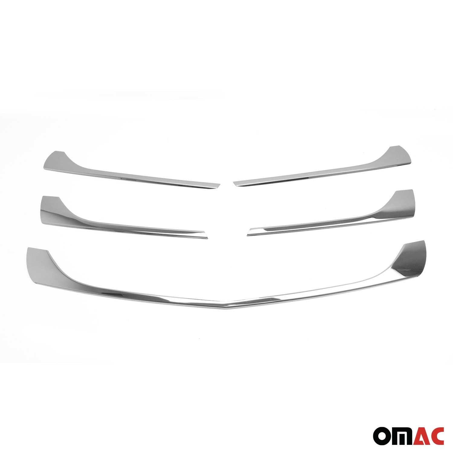 Kühlergrill Leisten Grillleisten für Mercedes Vito W447 2014-2019 Chrom 5x