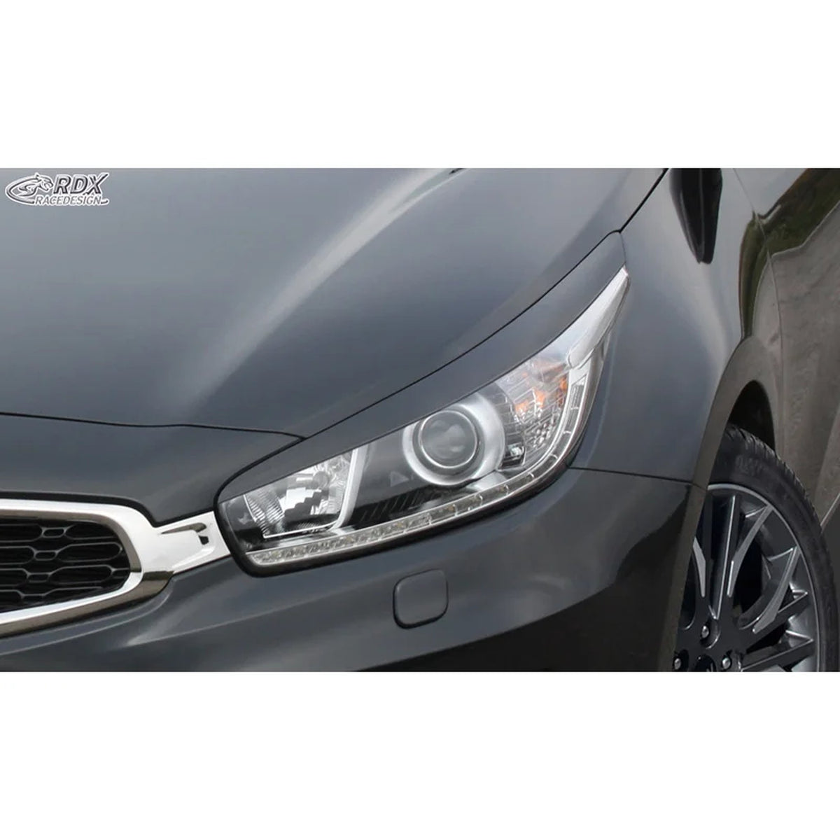 RDX Scheinwerferblenden für Kia Ceed & Pro Ceed JD 2012- ABS TÜV