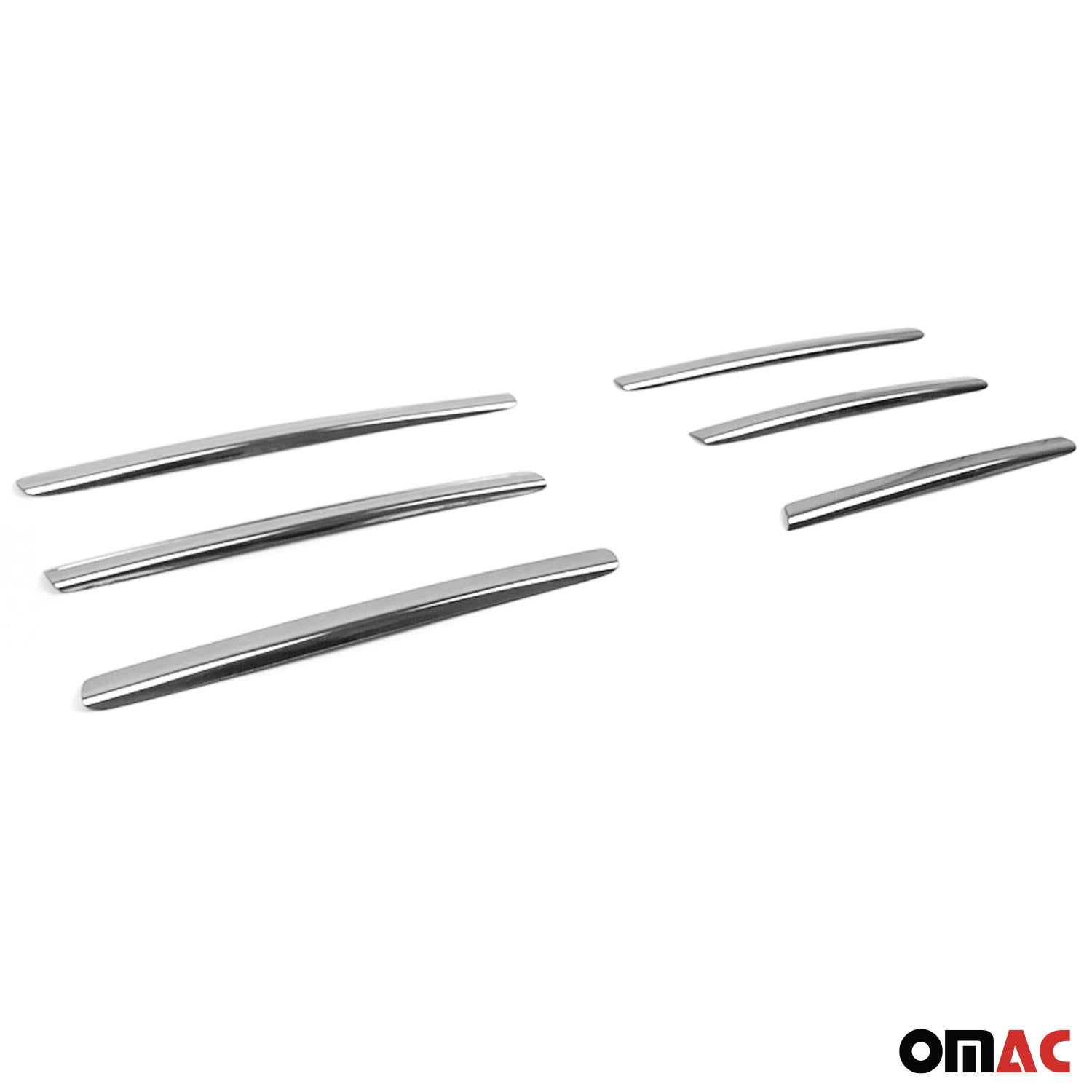 Kühlergrill Leisten Grillleisten für Audi A3 8L 1996-2000 Edelstahl Chrom 6tlg