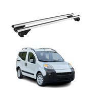 Dachträger Grundträger für Citroen Nemo 2008-2017 TÜV Aluminium Silber 2tlg