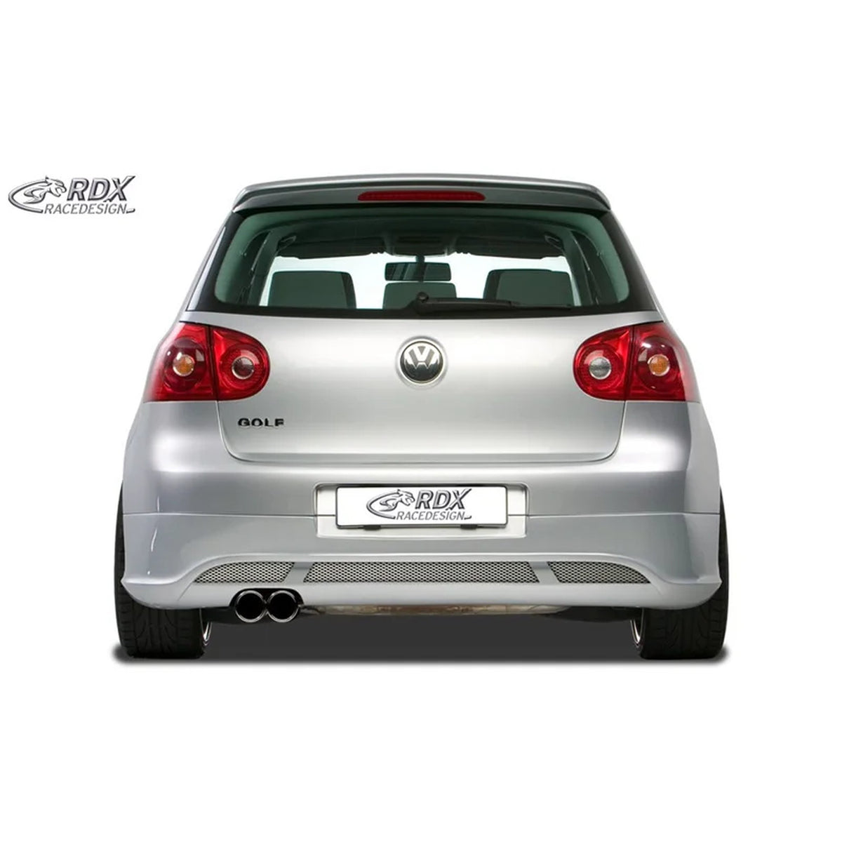 RDX Heckschürzenansatz für VW Golf V Schrägheck 3-5tür 2003-08 V2 Auspuff links
