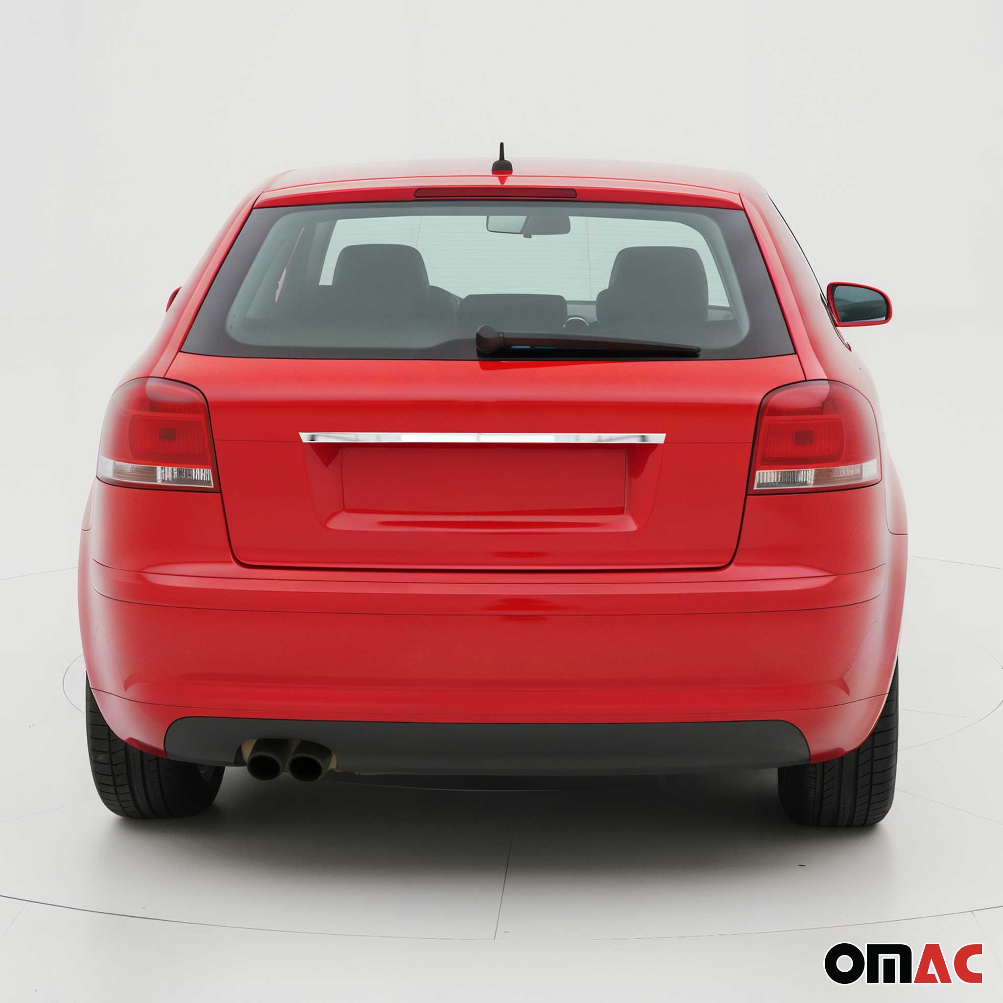 Kofferraumleiste Heckklappe Leiste für Audi A3 2004-2012 Edelstahl Chrom 1tlg
