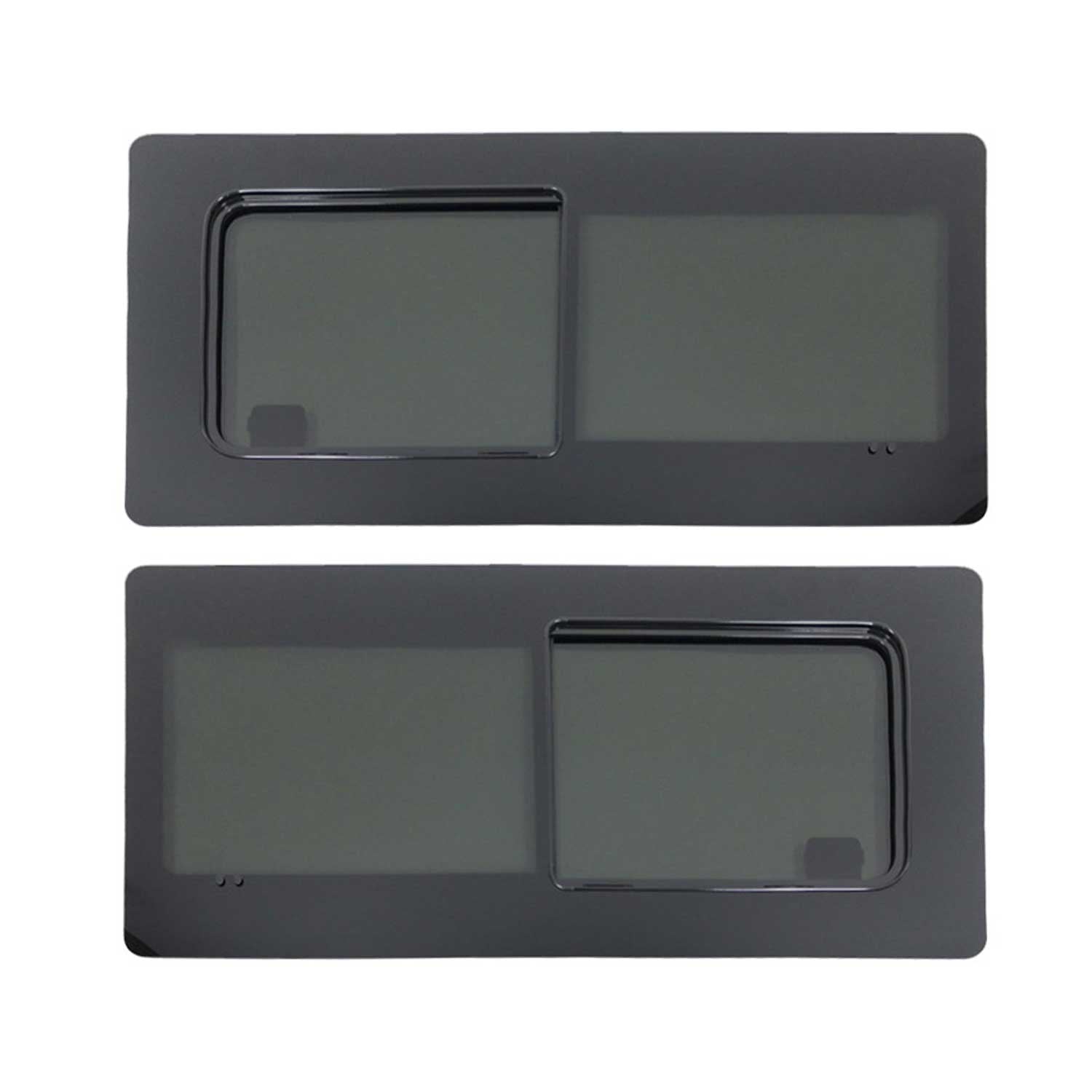 Schiebefenster für VW T4 Transporter 1990-2003 Schwarz Links Rechts Set 2x L1 L2