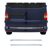 Kofferraumleiste Heckklappe Leiste für VW Transporter T5 Edelstahl Chrom 2tlg
