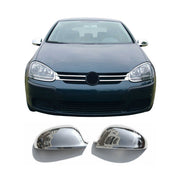 Spiegelkappen Spiegelabdeckung für VW Eos 2006-2010 Edelstahl Chrom 2tlg