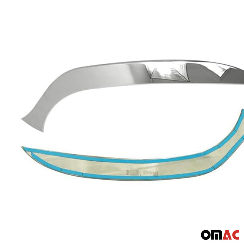 Scheinwerfer Scheinwerferblende für Renault Clio 4 Grandtour 2012-2019 Chrom 2x