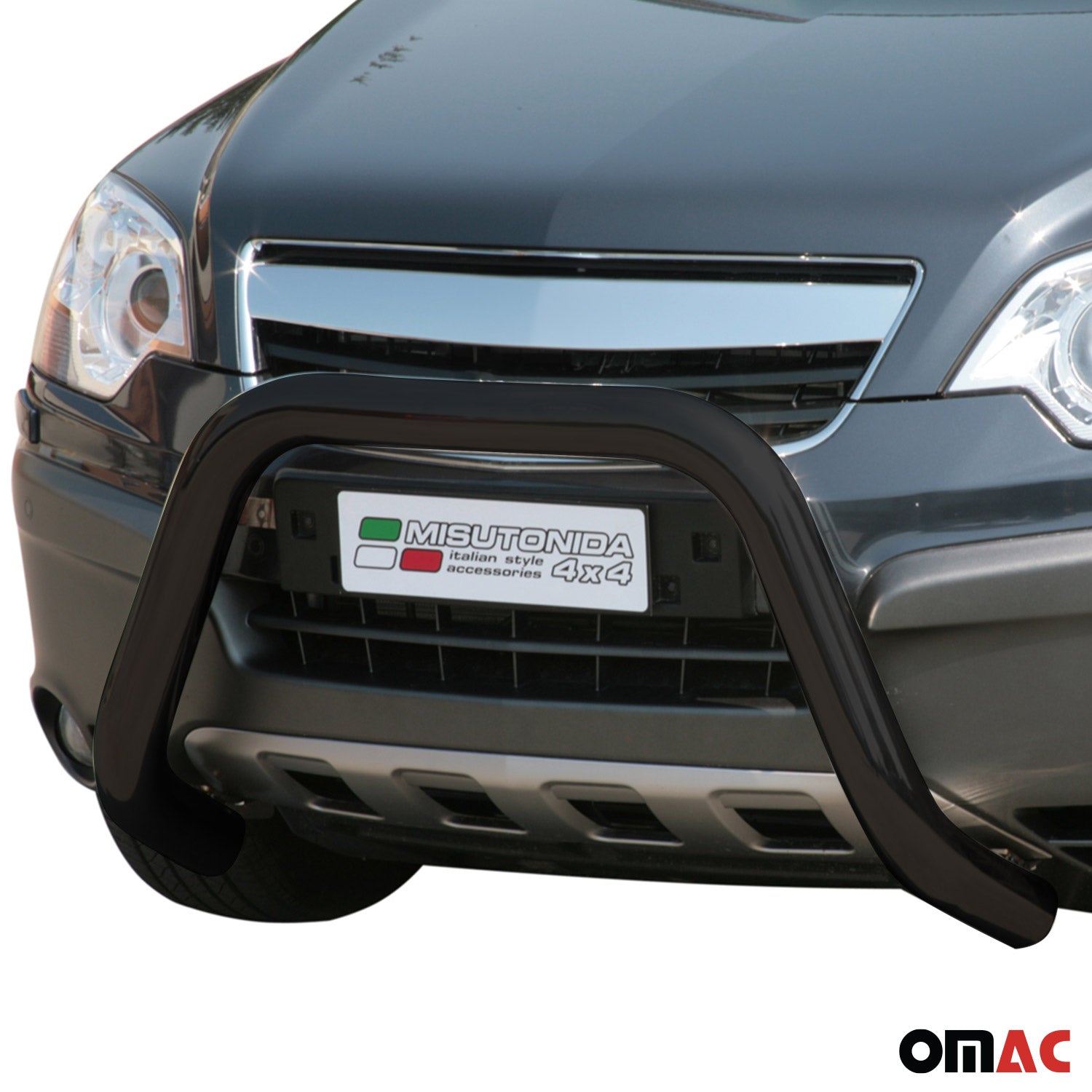Frontbügel Frontschutzbügel für Opel Antara 2007-2011 ø76mm Stahl Schwarz Schutz