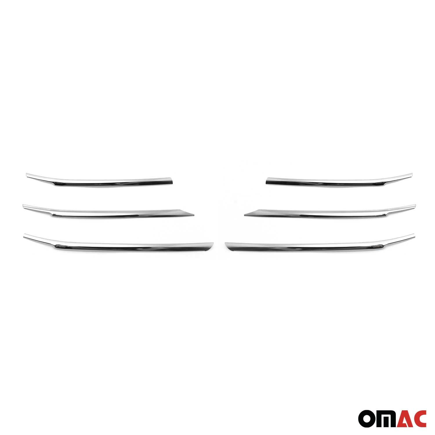 Kühlergrill Grillleisten für Mercedes Vito W447 2024-2026 Edelstahl Chrom 6tlg