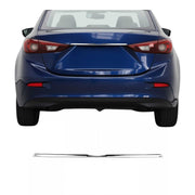 Kofferraumleiste Heckleiste für Mazda 3 Limo 2013-2019 Edelstahl Glanz Chrom 1x