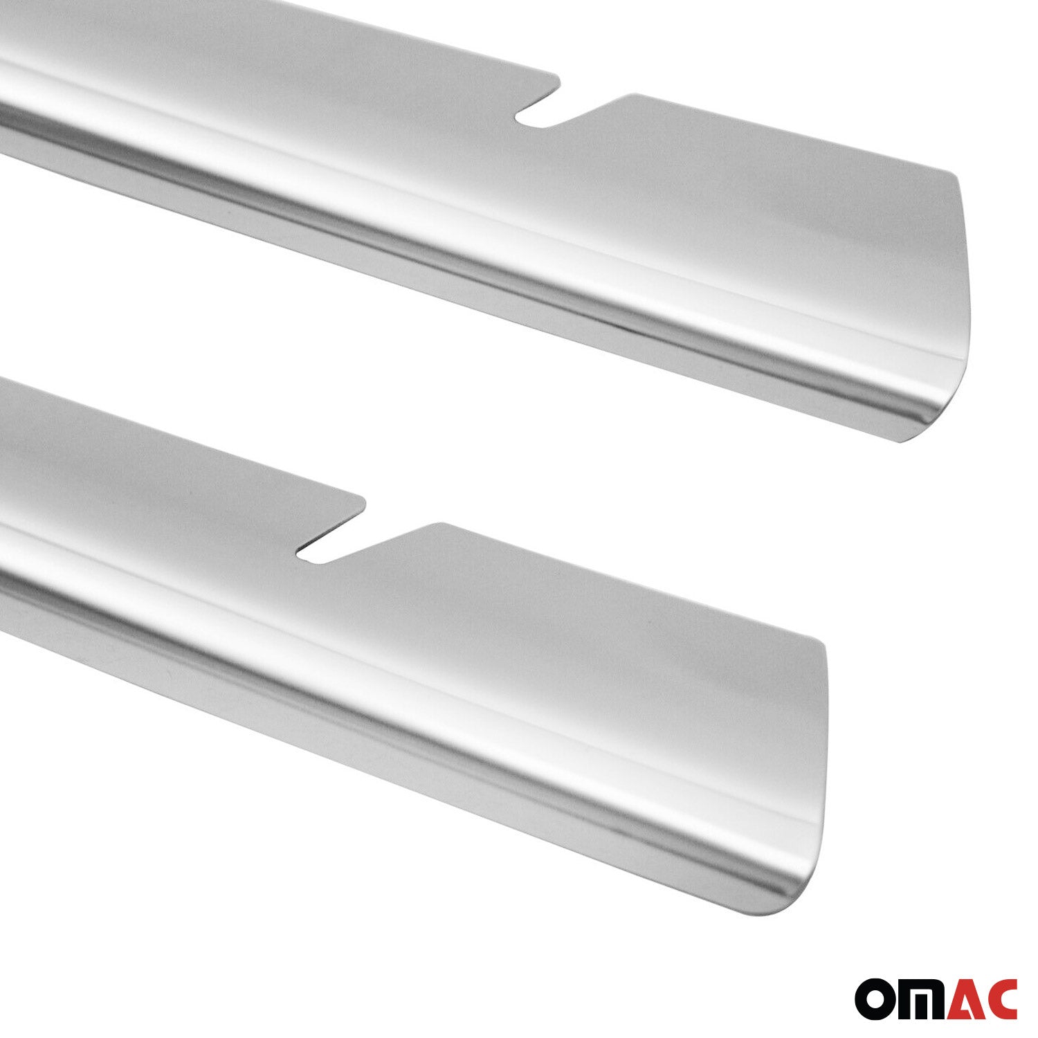 Kühlergrill Leisten Grillleisten für Renault Megane 2006-2010 Edelstahl Chrom 4x