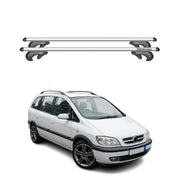Menabo Dachträger Grundtäger für Chevrolet Zafira 2001-2012 90kg Alu Silber 2x