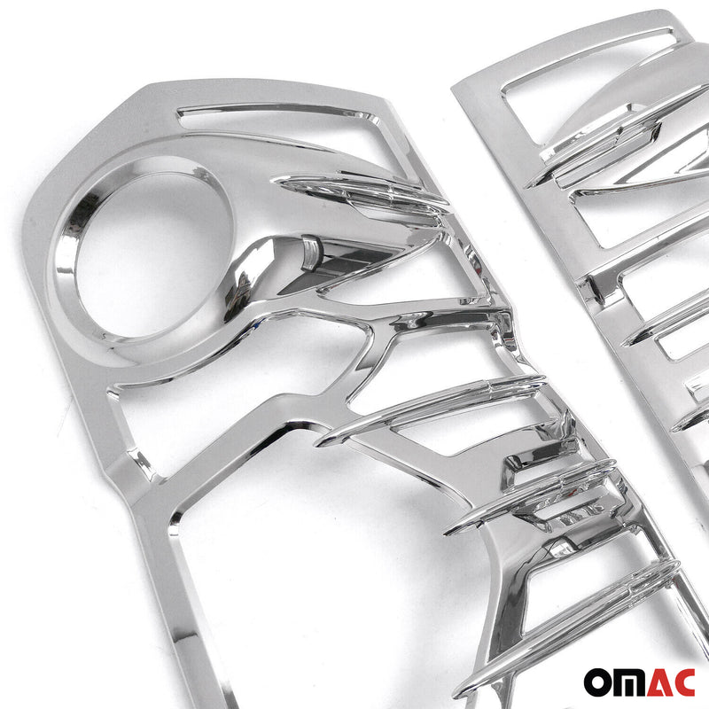 Rücklicht Leisten Heckleuchte für VW Crafter 2012-2017 Chrom ABS Silber 2tlg