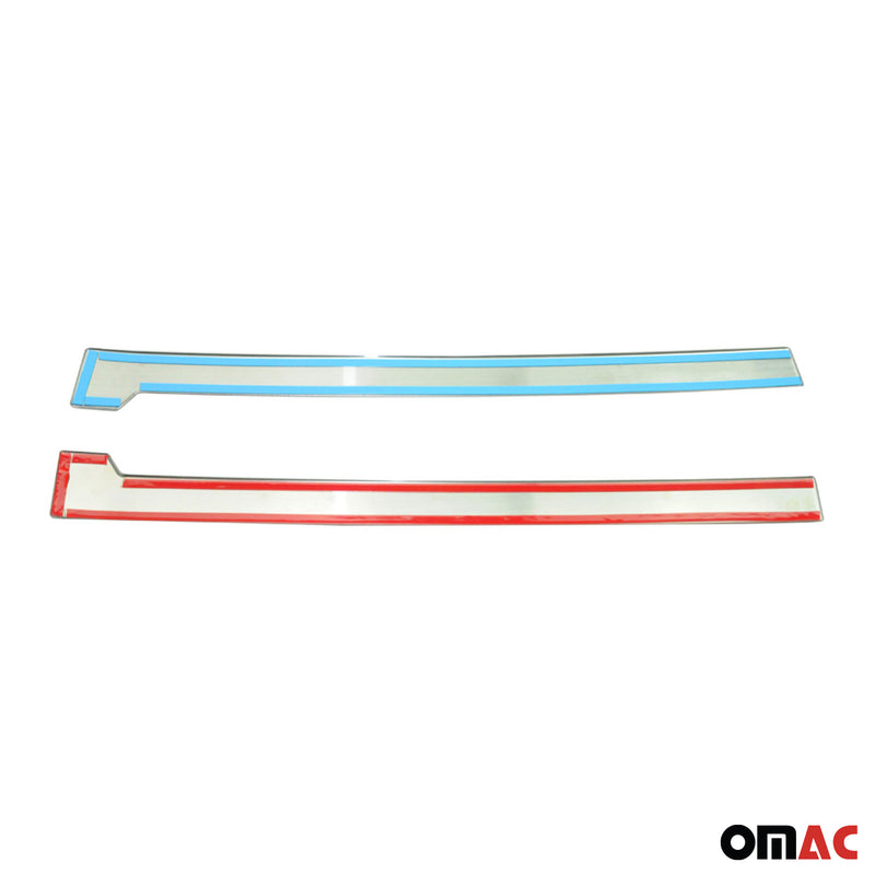 Seitentürleiste Türleisten Türschutz für Ford Connect 2014-2021 Kurzer Chrom