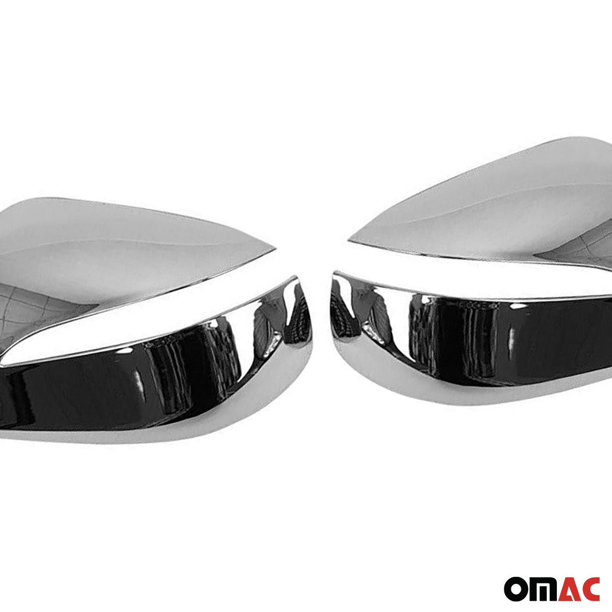 Spiegelkappen Spiegelabdeckung für Hyundai Santa Fe ix45 2012-2018 Chrom ABS