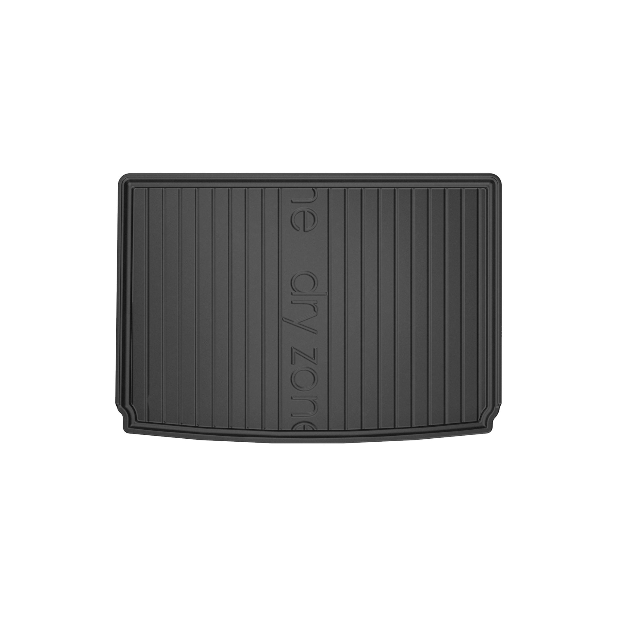 Kofferraummatte Laderaumwanne für Fiat 500L 2012-2022 Mittlerer TPE Schwarz 1tlg