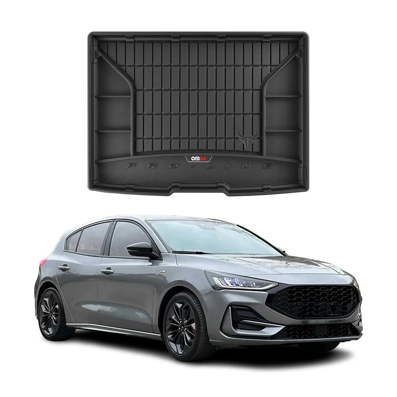 OMAC Gummi Kofferraumwanne für Ford Focus mk4 2019-2025 Fünftürer Laderaumwanne