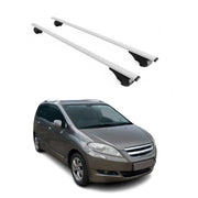 Dachträger Grundtäger für Honda FR-V 2004-2009 75kg Metall Silber 2 tlg